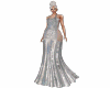 Iva Silver Amour Gown