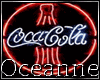 Neon signe coca cola