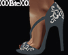 Jewelled Heels slate