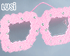 e Sunglasses Fur Pink
