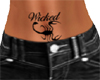 BBJ  wicked belly tattoo