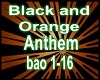 Black and Orange Anthem