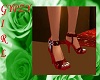 Square Dance Shoes [red]