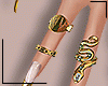℠ -  gold nails +ring