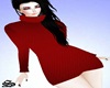 S! Red Sweater Dress v1