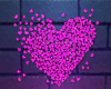 Glow Love Heart Wall