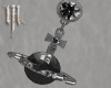 Orb Earings Black
