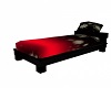 Black and Red Bed