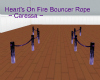 Hearts fire bouncer rope