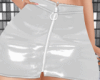 white latex skirt rls