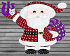 Santa w Bag purple