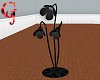 Floor Lamp Black Petals