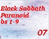 Black Sabbath Paranoid