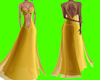 gold ball gown  dress