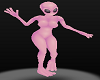 Dancing Pink Alien