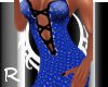 retro blue sequins