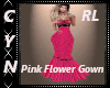 RL Pink Flower Gown