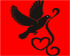 -l- Black Dove -l- Sign