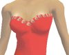 Strapless Red Rose Top