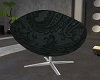 Cuddle Chair Blk Paisley