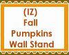 Pumpkins Wall Stand Deco