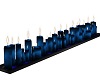 Long Blue Candles