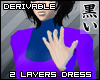 [K] Divine Layered Dress