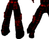 ! toxic red/blk cargos