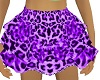 Purple Leopard Skirt