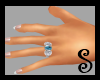 Saphire and Diamond ring