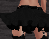 Blk Frilly Skirt[layer]
