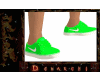 Green Nikes