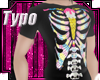 kawaii Candy Ribcage Tee