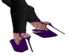 Purple Platform shoes