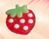 ! strawberry hairclip