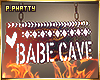 ღ Babe Cave Sign