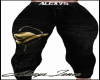 Pants Black Country gold