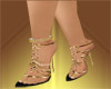 SexiCanI Gold Heelz