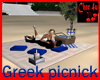 Greek love pose picknick