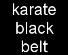 *Sv* Karate Black Belt 