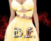 ❤ Mini Dress Yellow