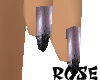 Plum and Black Lush Hand