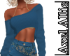 AA BLUE JEAN SWEATER