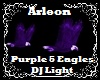 Purple 5 Eagles DJ Light