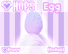 *W* HOPS Head Egg