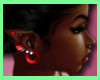)b( ruby elf earrings
