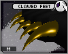 ~DC) Clawed Feet [gold]