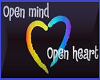 Open Hearts Sticker