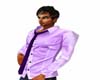 Purple Dress Shirt with