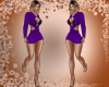 Cute Purple Dress 41720